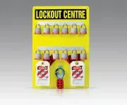 Accuform KST412 Lockout Center Aluminum Hanger Boards: 12-Padlock Board (2)