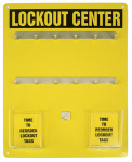 Accuform KST412 Lockout Center Aluminum Hanger Boards: 12-Padlock Board (0)