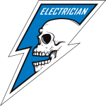 Accuform LHTL200 Hard Hat Stickers: Electrician (0)