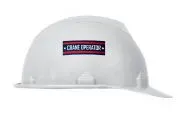 Accuform LHTL225 Hard Hat Stickers: Crane Operator (1)