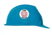 Accuform LHTL615 Emergency Response Reflective Helmet Sticker: Fire Rescue Police (1)