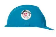 Accuform LHTL622 Emergency Response Reflective Helmet Sticker: Evacuation (1)