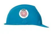 Accuform LHTL626 Emergency Response Reflective Helmet Sticker: Fire Rescue Fire (1)