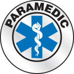 Accuform LHTL627 Emergency Response Reflective Helmet Sticker: Paramedic (0)
