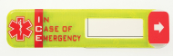 Accuform LHTL676 Worker Emergency ID Hard Hat Label: In Case of Emergency (0)