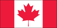 Accuform LHTL684 Hard Hat Stickers: Canadian Flag (Drapeau Canadien) (0)