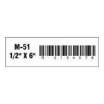 Accuform LMS685 Magnetic Label Holder: 6 Inch (1)