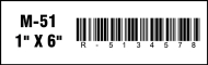 Accuform LMS685 Magnetic Label Holder: 6 Inch (0)