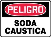 Accuform MCHG006VP OSHA Danger Safety Sign: Caustic Soda (1)