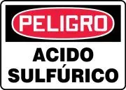 Accuform MCHG014VP OSHA Danger Safety Sign: Sulfuric Acid (1)