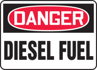 Accuform MCHL224VA OSHA Danger Safety Sign: Diesel Fuel (0)