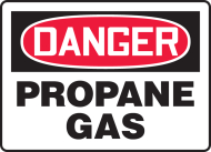 Accuform MCHL235VP OSHA Danger Safety Sign: Propane Gas (0)