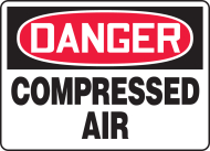Accuform MCPG018VA OSHA Danger Safety Sign: Compressed Air (0)