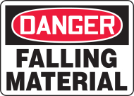 Accuform MCRT013VA OSHA Danger Safety Sign: Falling Material (0)
