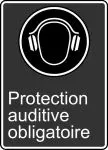 Accuform MCSA563VP Safety Sign: Ear Protection Required (1)