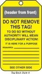 Accuform MDT644PTP OSHA Caution Safety Tag: Equipment Needs Repair (1)