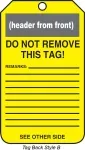Accuform MDT656PTP OSHA Caution Safety Tag: Equipment Needs Repair (2)