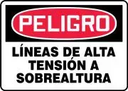 Accuform MELC054VP OSHA Danger Safety Sign: Overhead Power Lines (1)