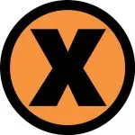 Accuform MFS374YL Slip-Gard Floor Sign: X Symbol (1)