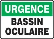 Accuform MFSD917VA Emergency Safety Sign: Eye Wash (2)