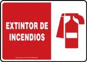 Accuform MFXG518VP Safety Sign: Fire Extinguisher (Graphic) (1)