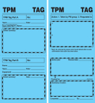 Accuform MMT109CPP TPM Blue Tags (0)