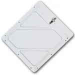 Accuform MPL912 Placard Holder: White Aluminum (1)