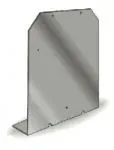 Accuform MPL966 Placard Accessories: Aluminum Bracket (1)