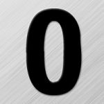 Accuform NAM225EWT 3" Magnetic Character: Individual White Letter E (1)