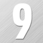 Accuform NAM225QRD 3" Magnetic Character: Individual Red Letter Q (4)