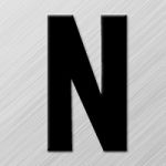 Accuform NAM225QRD 3" Magnetic Character: Individual Red Letter Q (6)
