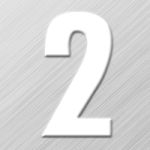 Accuform NAM225RBU 3" Magnetic Character: Individual Blue Letter R (11)
