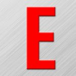 Accuform NAM225RBU 3" Magnetic Character: Individual Blue Letter R (4)