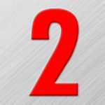 Accuform NAM225RBU 3" Magnetic Character: Individual Blue Letter R (6)