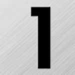 Accuform NAM225RBU 3" Magnetic Character: Individual Blue Letter R (7)