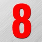 Accuform NAM225RBU 3" Magnetic Character: Individual Blue Letter R (9)