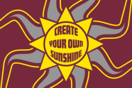 Accuform PMM174RD 3-ft x 5-ft NoTrax Slogan Mat: Create Your Own Sunshine Red (0)
