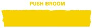 Accuform PVR323WT White Tool Shadow: Broom Heads, Deck Scrub, Stiff (11)