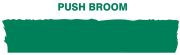 Accuform PVR323WT White Tool Shadow: Broom Heads, Deck Scrub, Stiff (8)