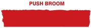 Accuform PVR323WT White Tool Shadow: Broom Heads, Deck Scrub, Stiff (9)