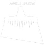 Accuform PVR324RD Red Tool Shadow: Broom Heads, Floor, Medium (10)