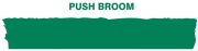 Accuform PVR324WT White Tool Shadow: Broom Heads, Floor, Medium (3)