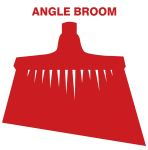 Accuform PVR324WT White Tool Shadow: Broom Heads, Floor, Medium (8)