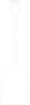 Accuform PVR366RD Red Tool Shadow: Shovels, Small Blade (1)