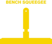 Accuform PVR399YL Yellow Tool Shadow: Miscellaneous, Bench Squeegee w/Handle (0)