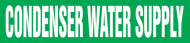 Accuform RPK245SSH Self Stick - 8" to 10" OD ASME (ANSI) Pipe Marker: Condenser Water Supply (0)