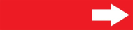 Accuform RPK759SSB Self Stick - 1-1/2" to 2" OD ASME (ANSI) Pipe Marker: Short Arrow (White/Red) (0)