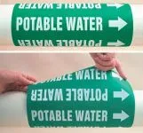 Accuform RPK771STB ASME (ANSI) Pipe Marker: Recirculated Water (3)