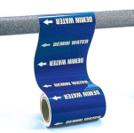 Accuform RPL230PR 8" x 30-ft Roll Form Pipe Marker: Ammonia (0)