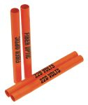 Accuform RPT818PA Conduit and Cable Electrical Pipemarker, OD 3/4" - 1-1/4" (2)
